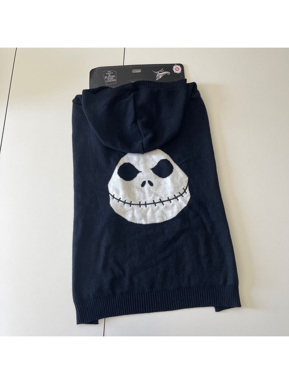 Disney Nightmare Before Christmas Dog's Size XL Dog Hoodie Sweater